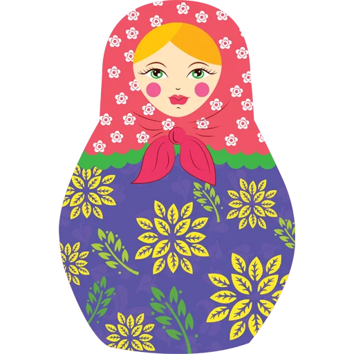 🪆 Стикер «Matryoshka Dolls» для Telegram