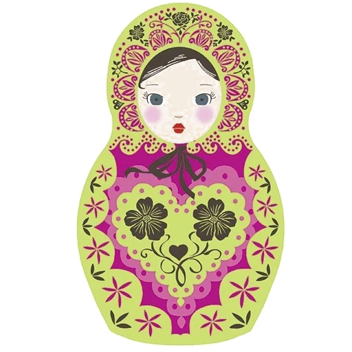 🪆 Стикер «Matryoshka Dolls» для Telegram