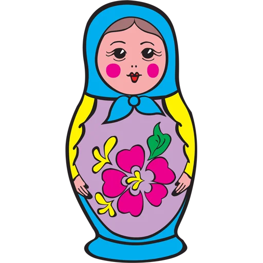 🪆 Стикер «Matryoshka Dolls» для Telegram