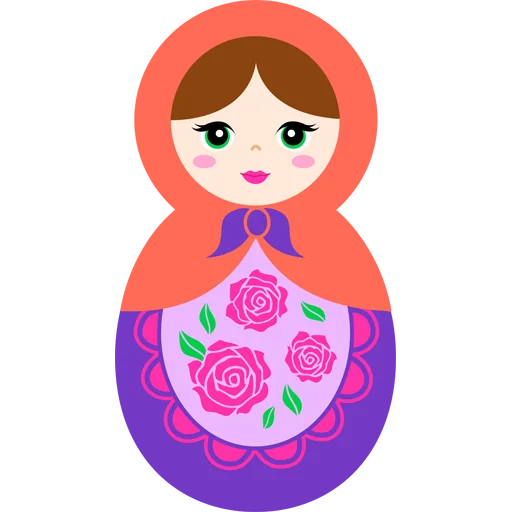 🪆 Стикер «Matryoshka Dolls» для Telegram