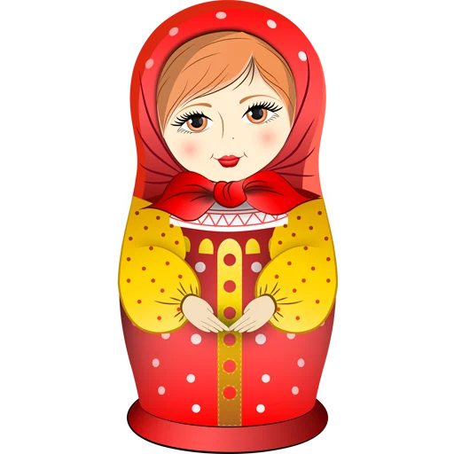 🪆 Стикер «Matryoshka Dolls» для Telegram