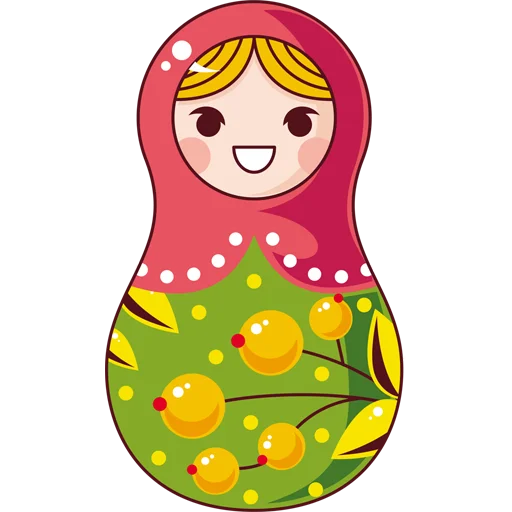 🪆 Стикер «Matryoshka Dolls» для Telegram