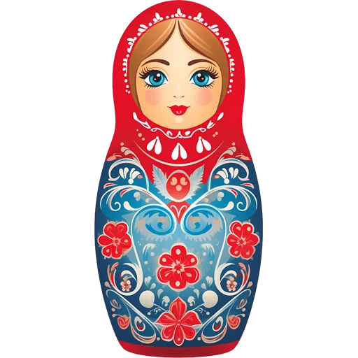 🪆 Стикер «Matryoshka Dolls» для Telegram