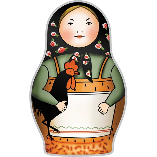🪆 Стикер «Matryoshka Dolls» для Telegram