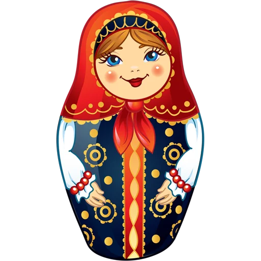 🪆 Стикер «Matryoshka Dolls» для Telegram