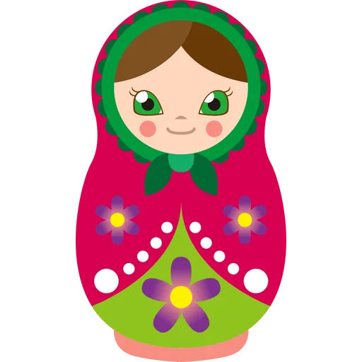 🪆 Стикер «Matryoshka Dolls» для Telegram