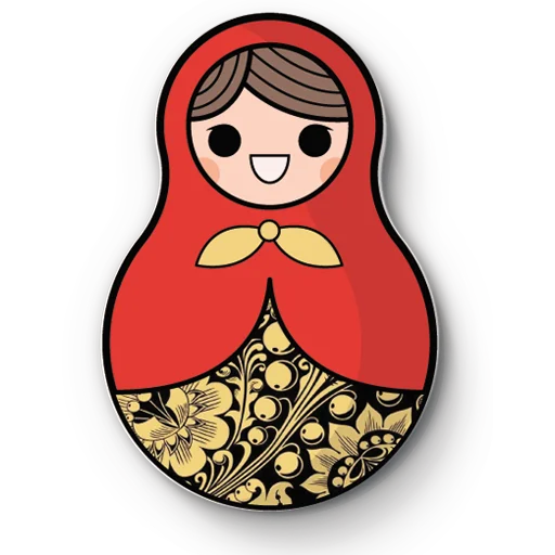 🪆 Стикер «Matryoshka Dolls» для Telegram