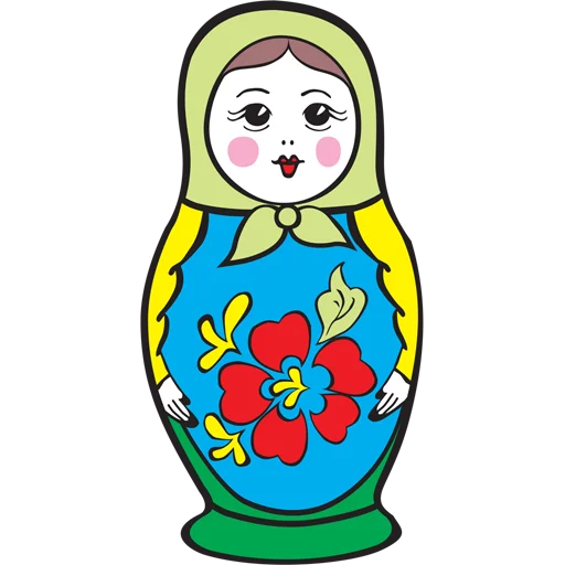 🪆 Стикер «Matryoshka Dolls» для Telegram