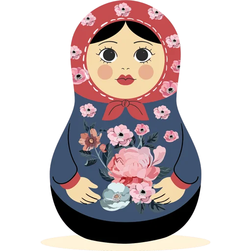 🪆 Стикер «Matryoshka Dolls» для Telegram