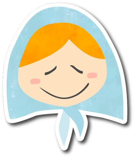 ☺ Стикер «Matryoshka» для Telegram