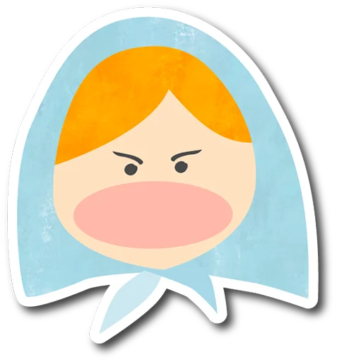 😤 Стикер «Matryoshka» для Telegram