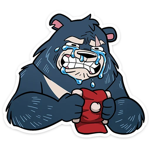 🐻 Стикер «Мэтт» для Telegram