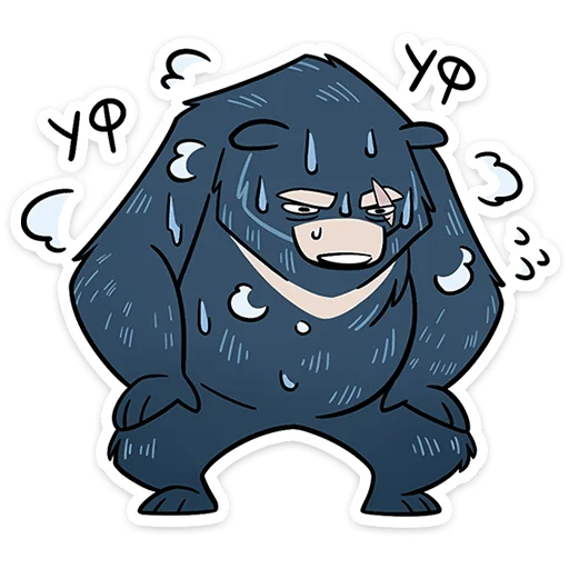 🐻 Стикер «Мэтт» для Telegram
