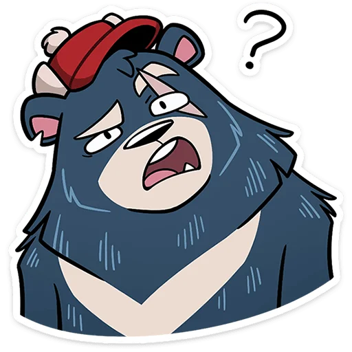 🐻 Стикер «Мэтт» для Telegram