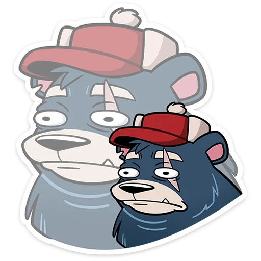 🐻 Стикер «Мэтт» для Telegram