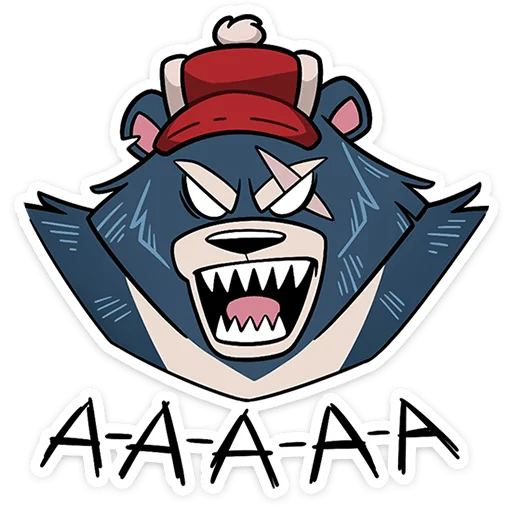 🐻 Стикер «Мэтт» для Telegram