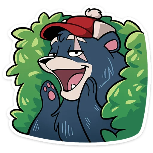 🐻 Стикер «Мэтт» для Telegram