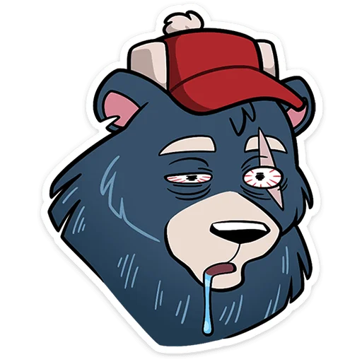 🐻 Стикер «Мэтт» для Telegram