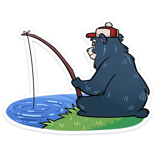 🎣 Стикер «Мэтт» для Telegram