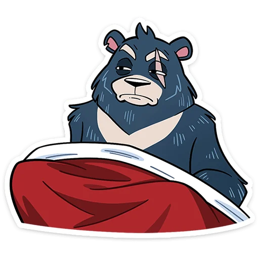 🐻 Стикер «Мэтт» для Telegram
