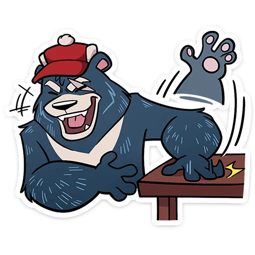 🐻 Стикер «Мэтт» для Telegram