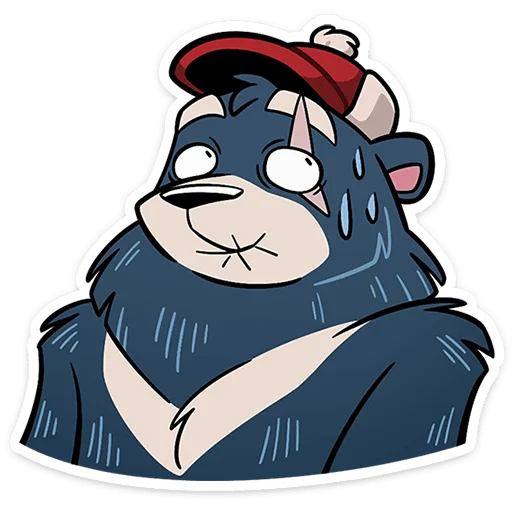 🐻 Стикер «Мэтт» для Telegram
