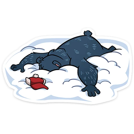 🐻 Стикер «Мэтт» для Telegram