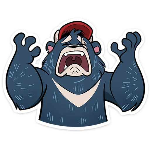 🐻 Стикер «Мэтт» для Telegram