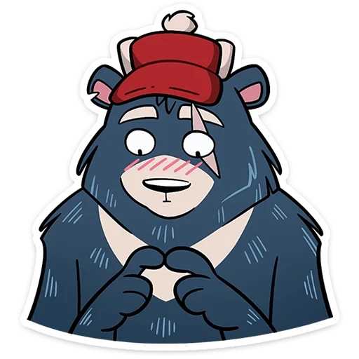 🐻 Стикер «Мэтт» для Telegram