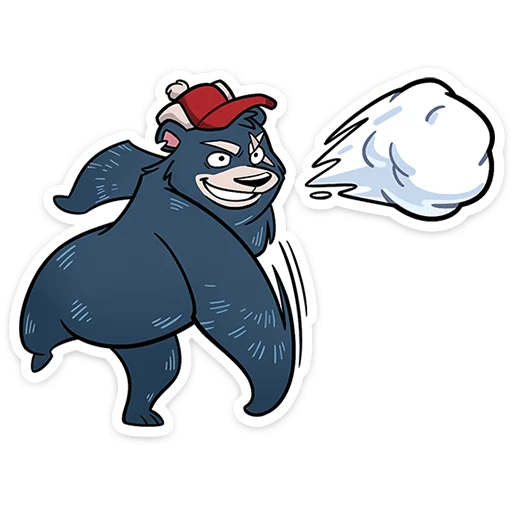 🐻 Стикер «Мэтт» для Telegram