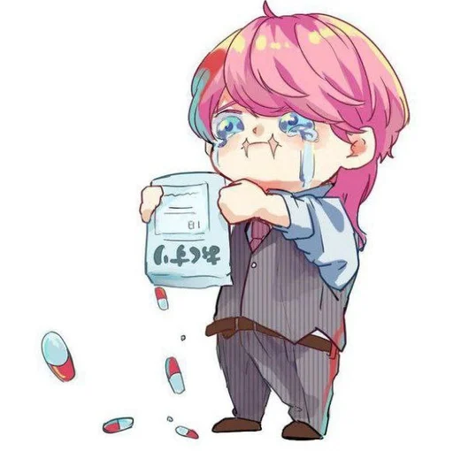 💊 Стикер «Харучие Санзу» для Telegram