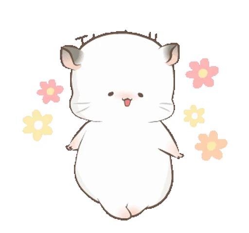 🙏 Стикер «ᯤ Fluffy Couple┇» для Telegram