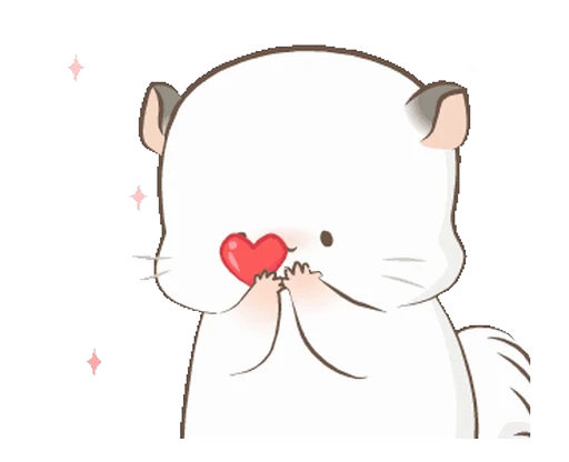 ❤️ Стикер «ᯤ Fluffy Couple┇» для Telegram