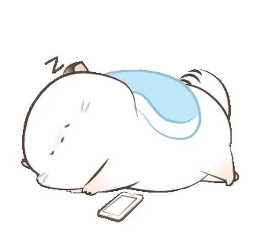 😴 Стикер «ᯤ Fluffy Couple┇» для Telegram
