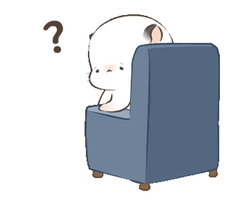 ❓ Стикер «ᯤ Fluffy Couple┇» для Telegram