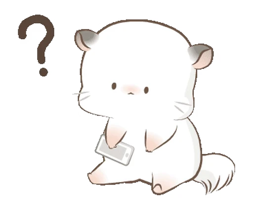 ❓ Стикер «ᯤ Fluffy Couple┇» для Telegram