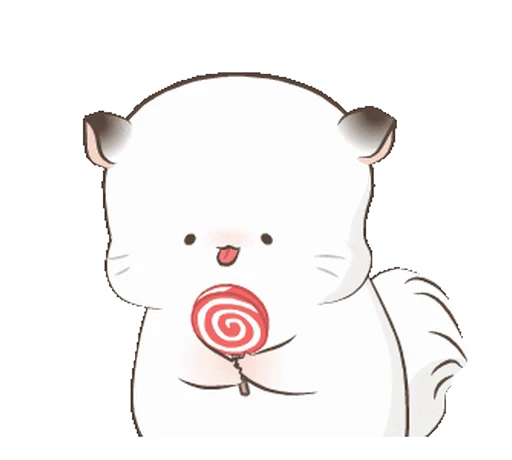 🍭 Стикер «ᯤ Fluffy Couple┇» для Telegram