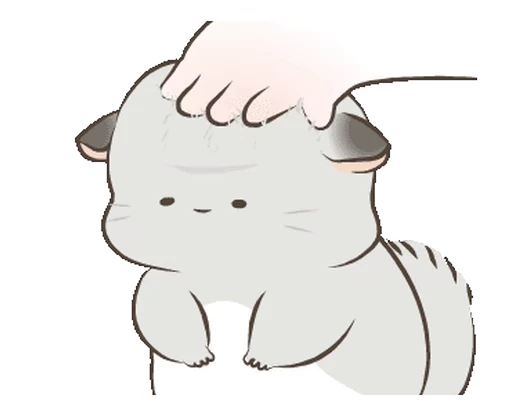 😍 Стикер «ᯤ Fluffy Couple┇» для Telegram