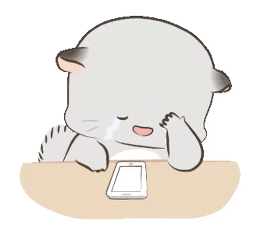 😓 Стикер «ᯤ Fluffy Couple┇» для Telegram