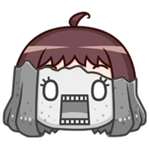 😨 Стикер «ᯤ Emoji Girl┇» для Telegram