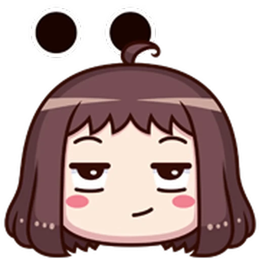 😏 Стикер «ᯤ Emoji Girl┇» для Telegram