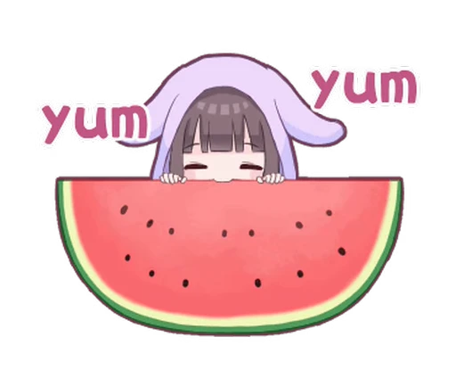 🍉 Стикер «Chan» для Telegram