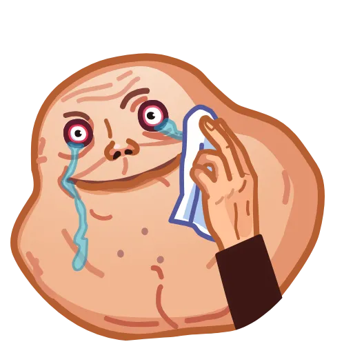 😢 Стикер «ᯤ Meme Emoji┇» для Telegram