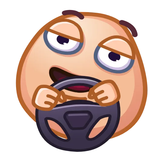 🚗 Стикер «ᯤ Meme Emoji┇» для Telegram