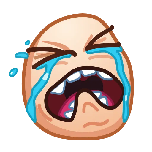 😭 Стикер «ᯤ Meme Emoji┇» для Telegram