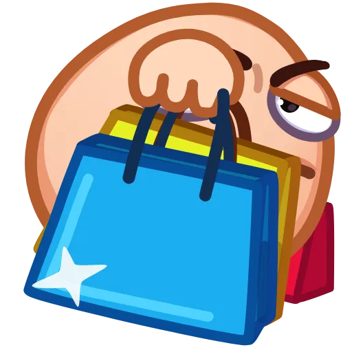 🛍️ Стикер «ᯤ Meme Emoji┇» для Telegram