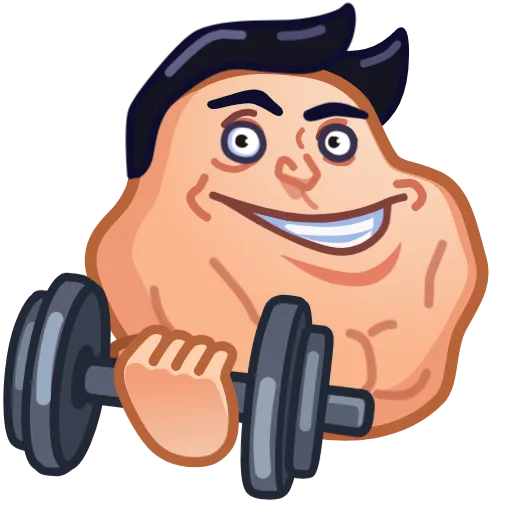 💪 Стикер «ᯤ Meme Emoji┇» для Telegram