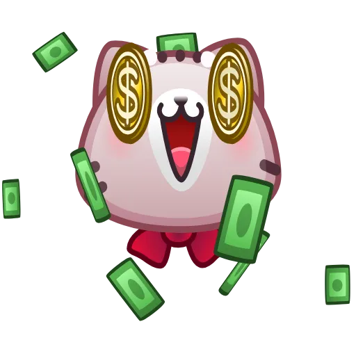 🤑 Стикер «Motty Emoji» для Telegram