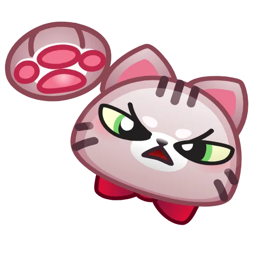 😠 Стикер «Motty Emoji» для Telegram
