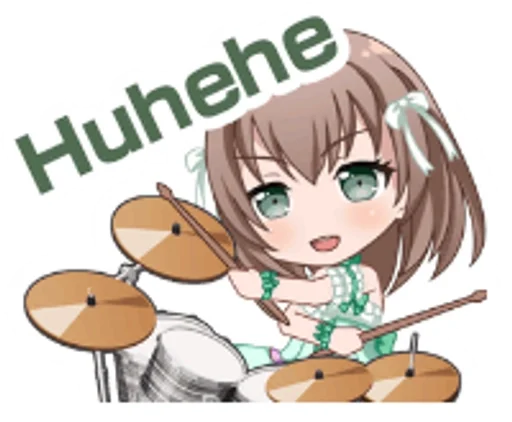 🥁 Стикер «Maya Yamato» для Telegram